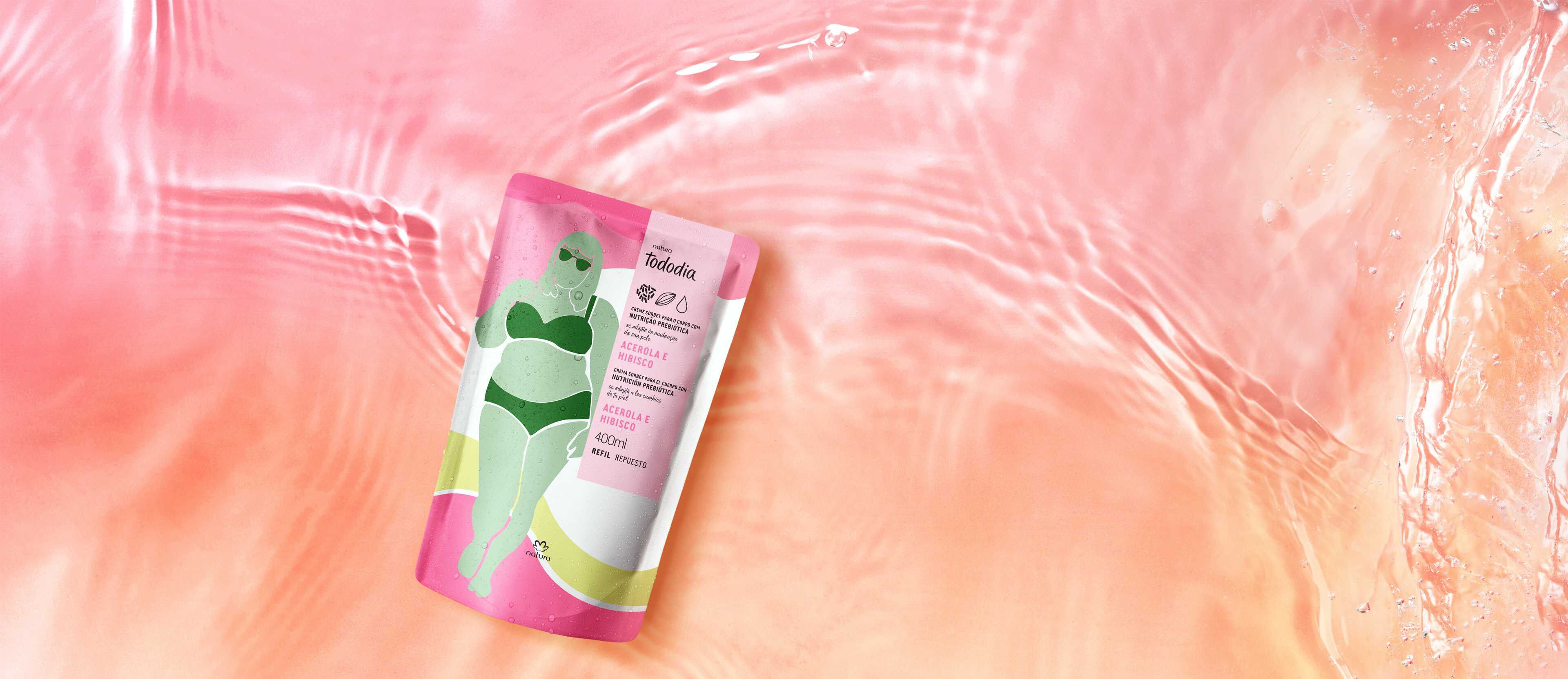 Crema nutritiva para cuerpo Acerola e hibisco Tododia Repuesto