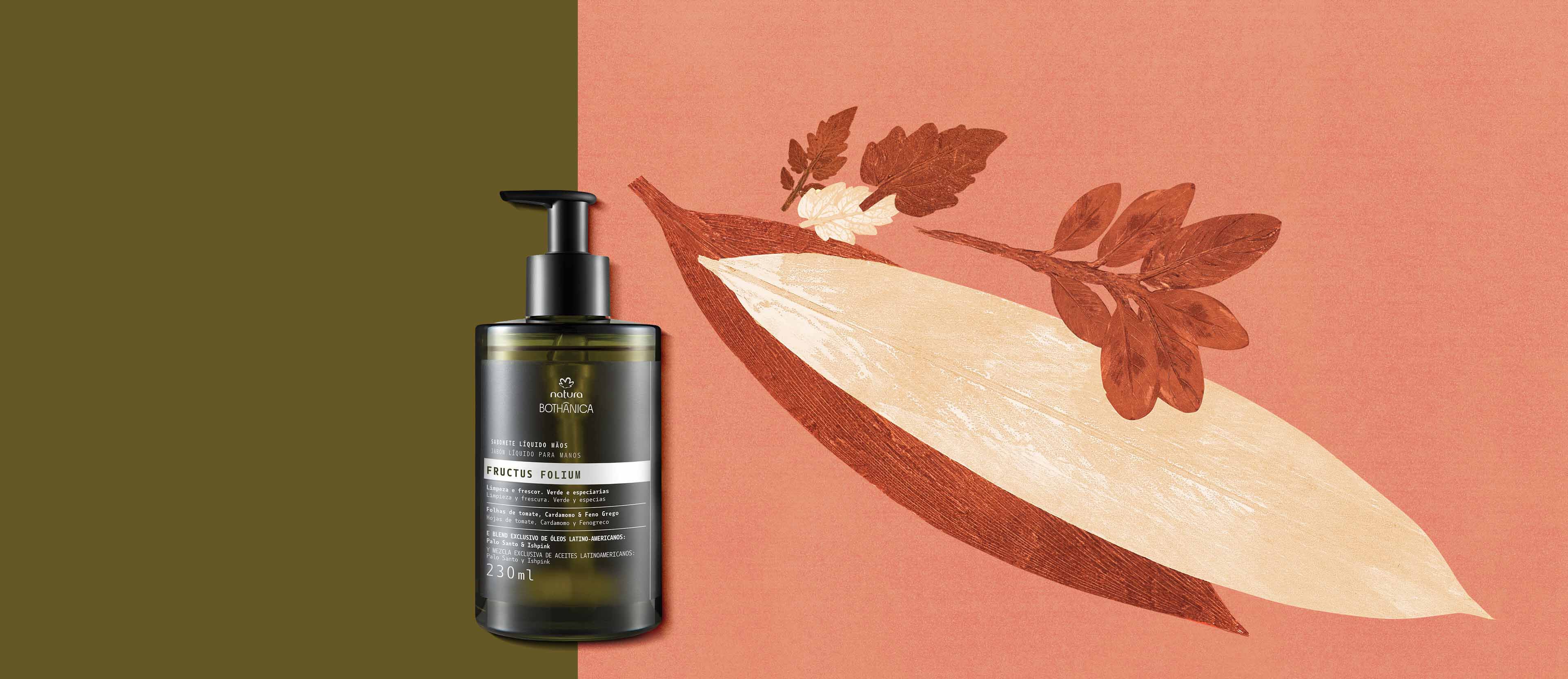 Jabón liquido para manos Bothanica Fructus folium