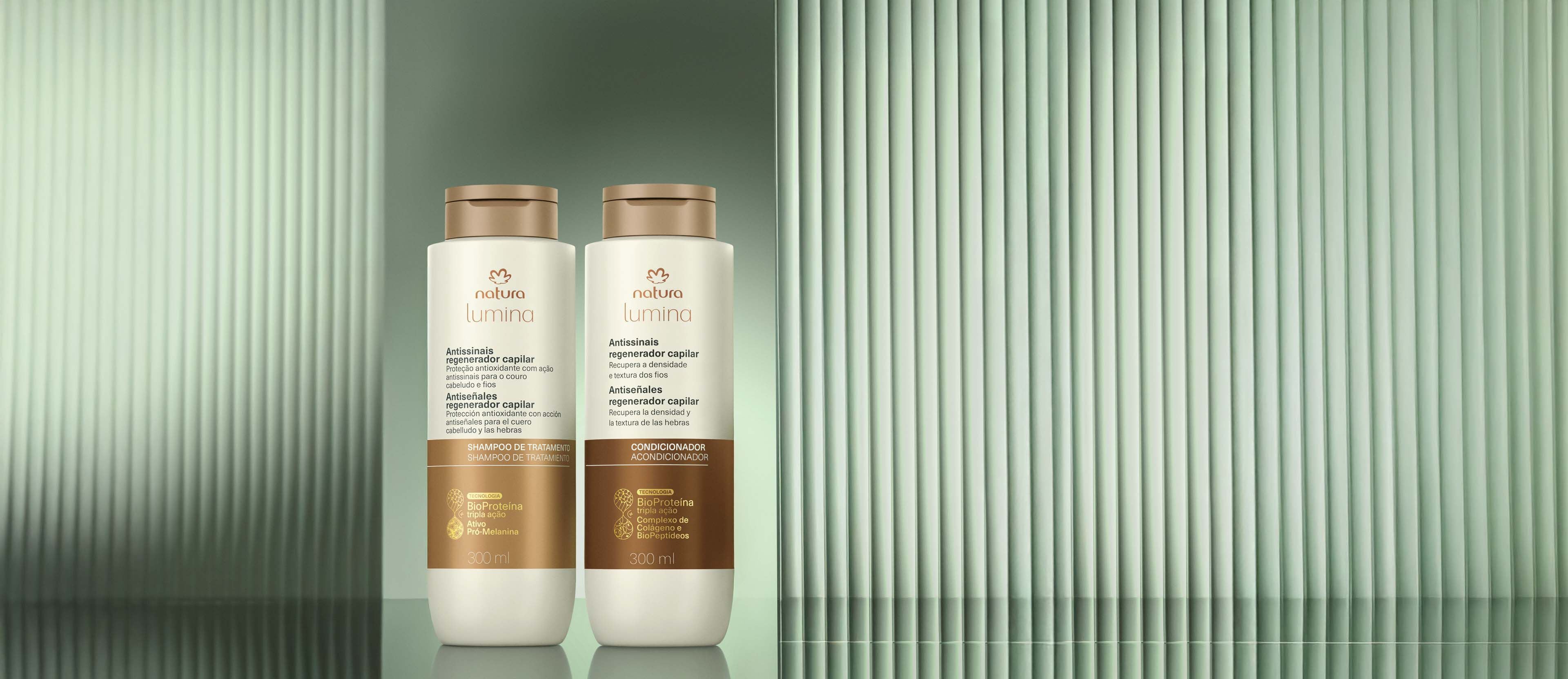 Kit Shampoo e Condicionador Lumina Antissinais