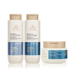 Kit Shampoo, Acondicionador y Mascarilla Hidratación y Protección Antipolución Lumina