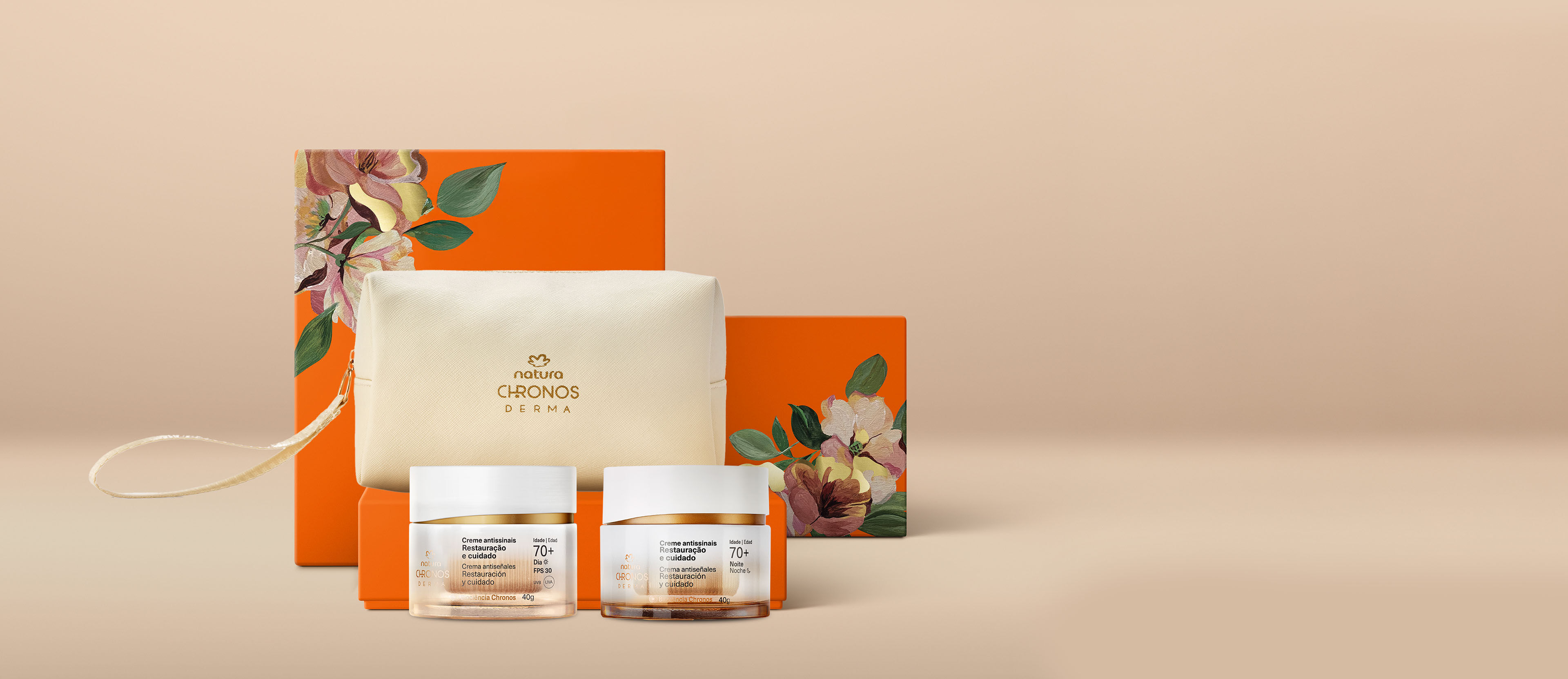 Regalo Madres Rutina Antiseñales +70 (1 crema de día + 1 crema de noche + 1 neceser)