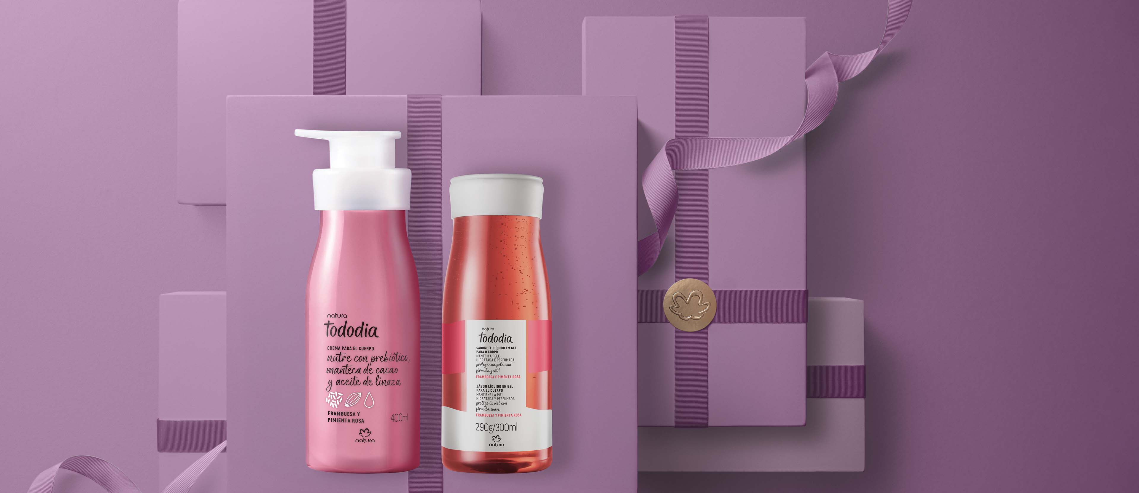 Regalo Tododia Frambuesa y Pimienta Rosa (2 productos)