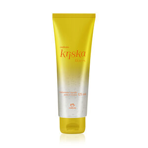 Jabón líquido para el cuerpo con partículas iluminadoras Kriska Flores 125 ml