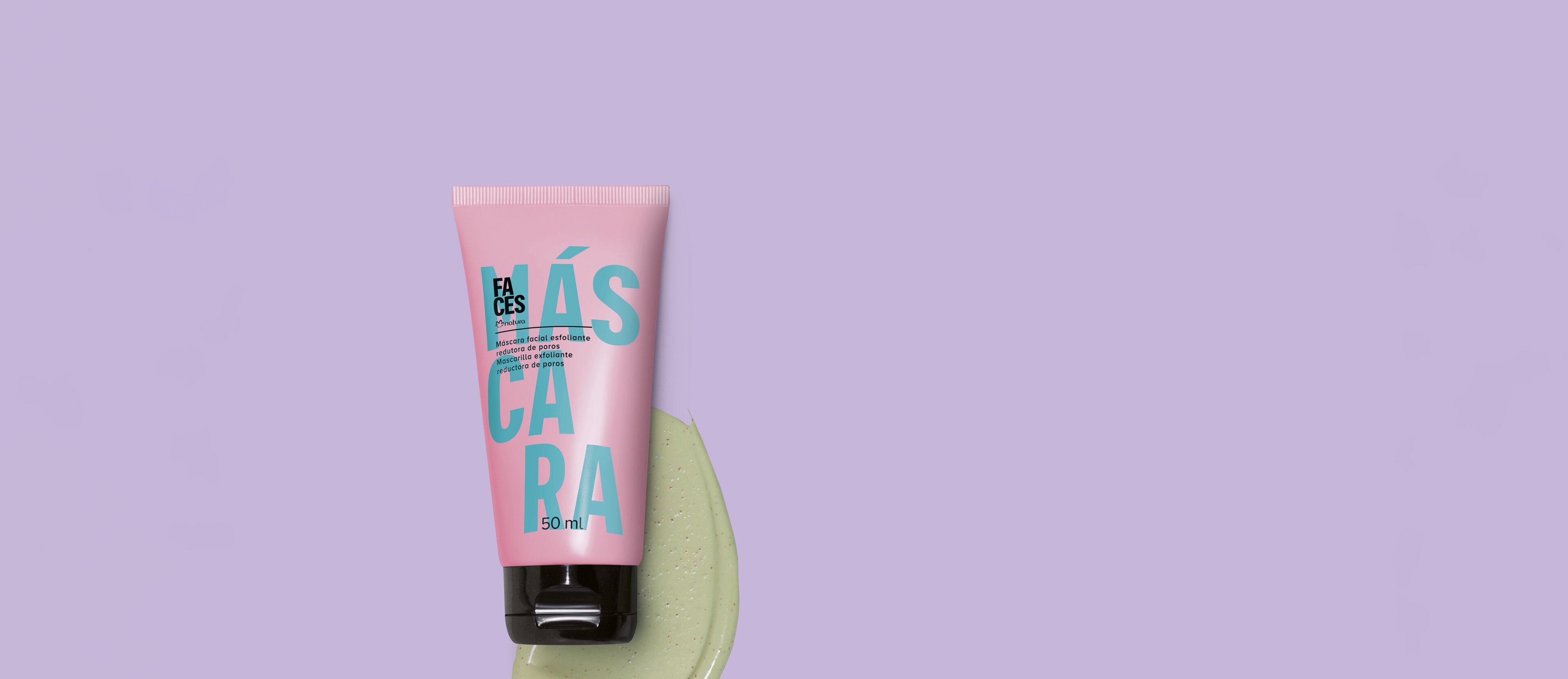 Máscara Facial Exfoliante Reductora de Poros