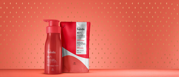 Tododia Fresa y Vainilla Dorada Kit regular y repuesto