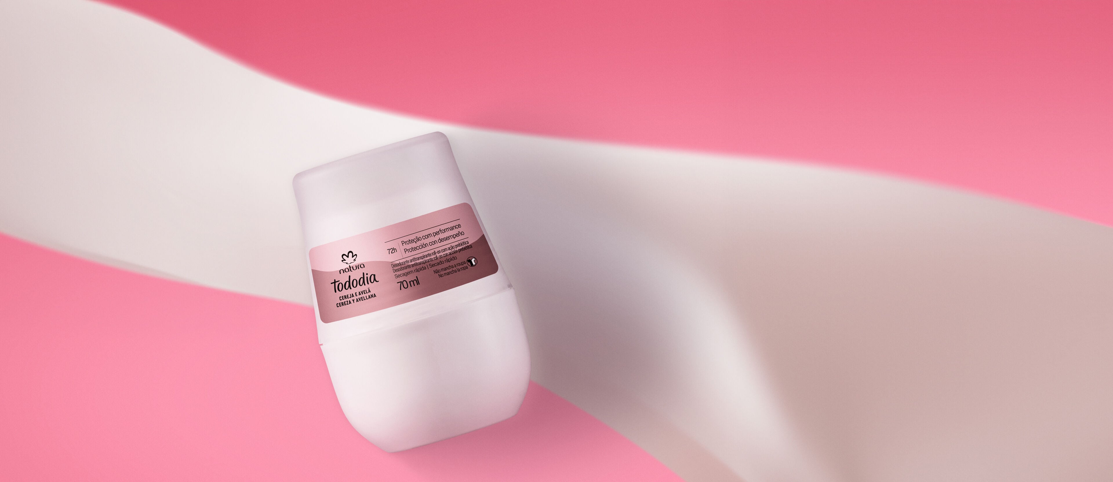 Desodorante Roll-on Tododia Cereza y Avellana