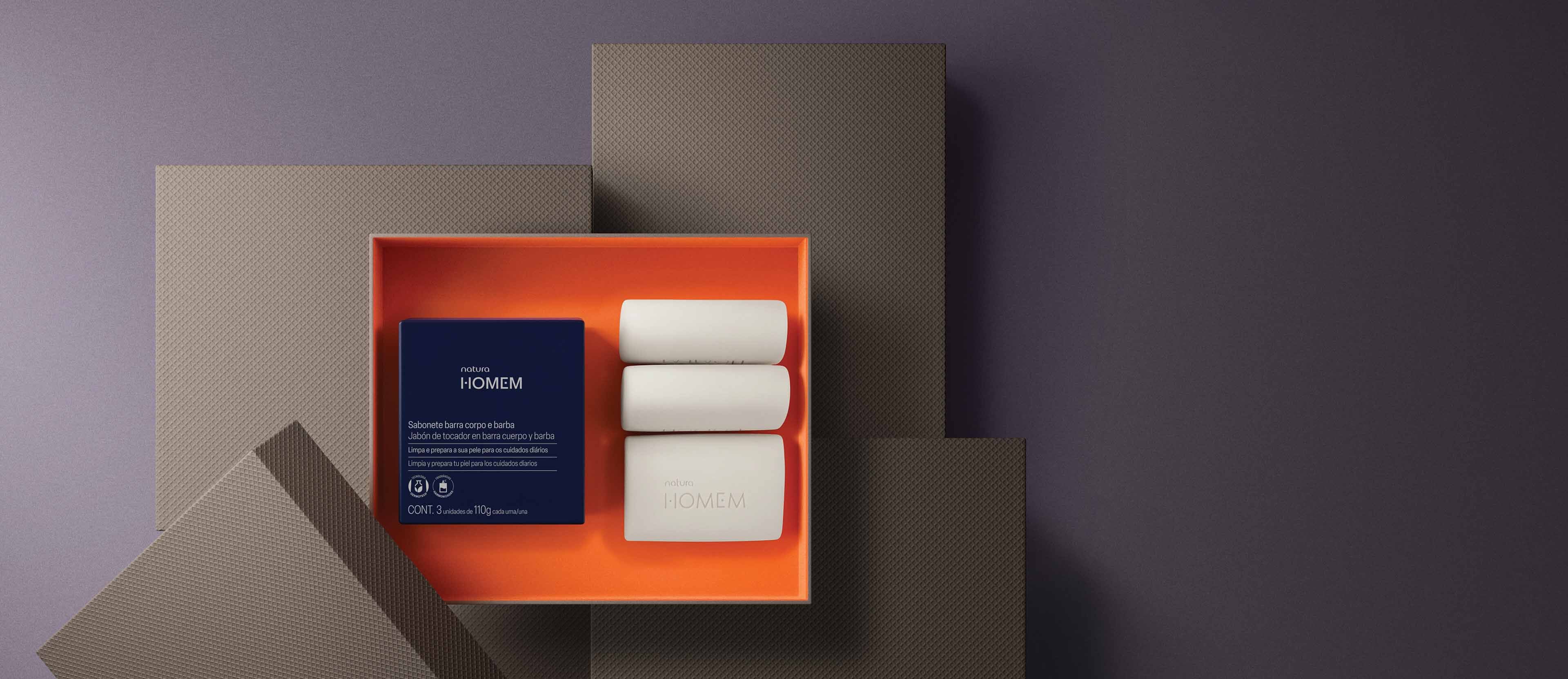 Regalo Padres Jabon Natura Hombre