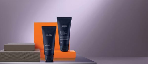 Regalo Padres Gel para Afeitar + Bálsamo Homem Barba