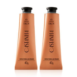 Kit Duo Pulpa manos Ekos Castaña 40g