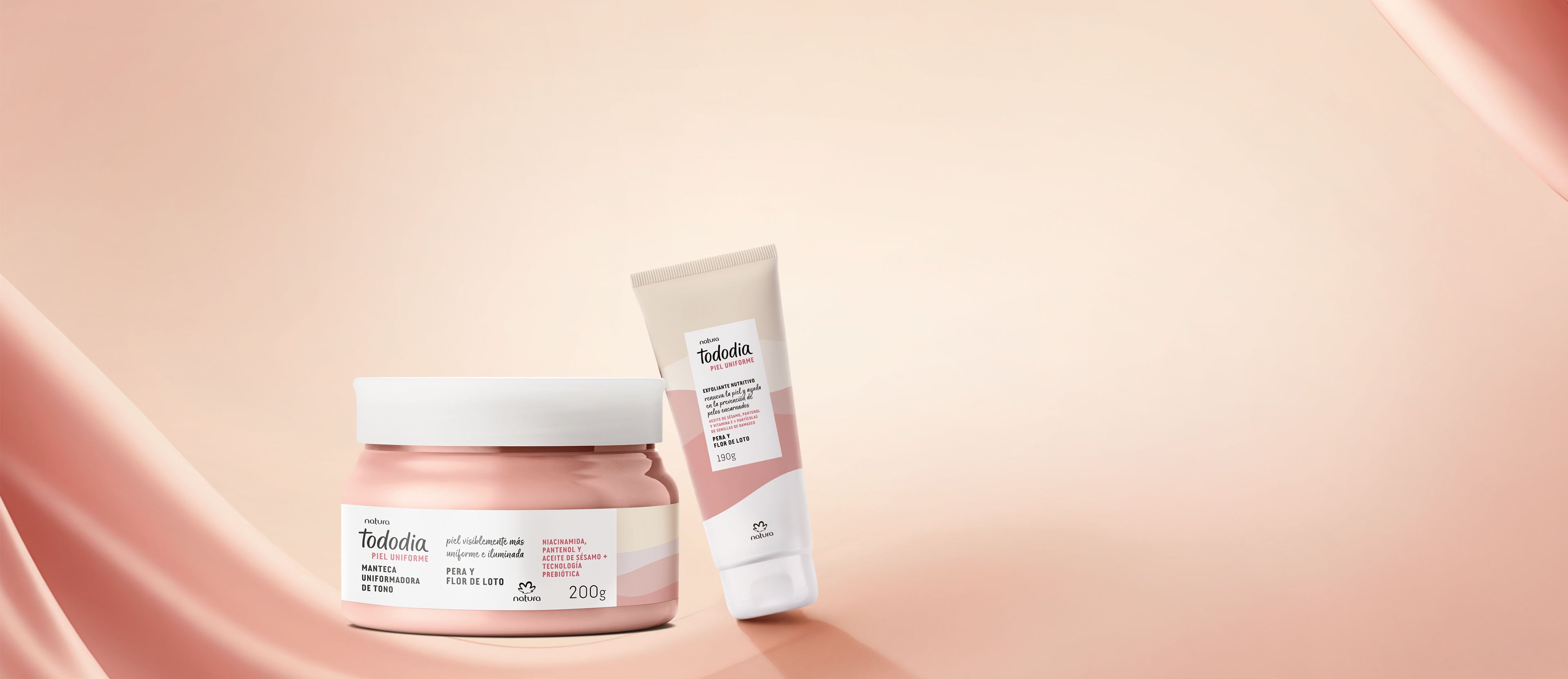 Kit Manteca y Exfoliante Tododia Pera y Flor de Loto