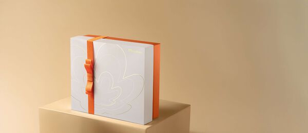 Caja de regalo con lazo