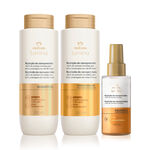 Kit Shampoo, Acondicionador y Aceite Capilar Lumina Nutrición de Nanoprecisión