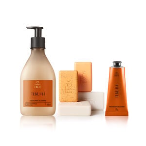Kit Ekos Tukumã Limpieza e Hidratación Cuerpo y Manos