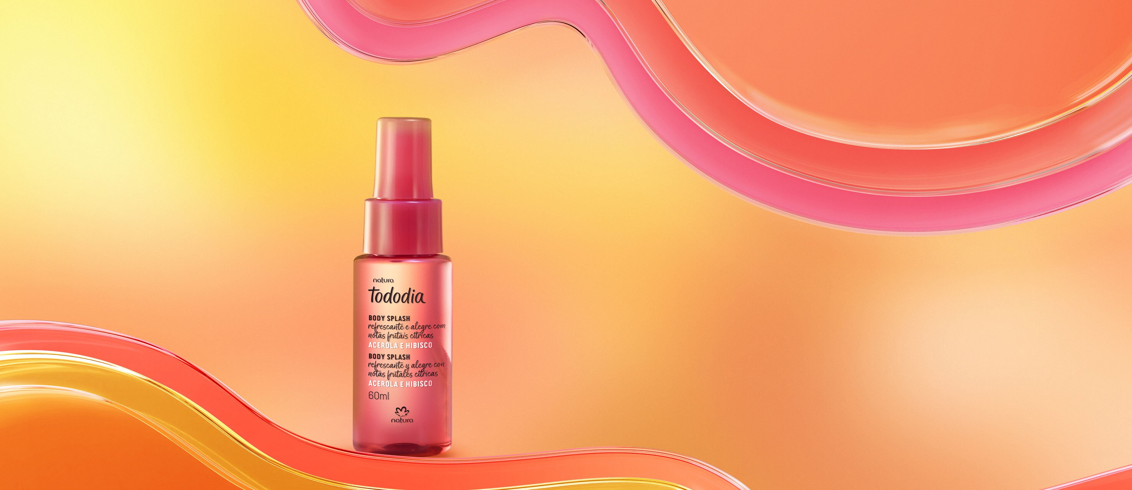 Mini Body Splash Tododia Acerola y Hibisco