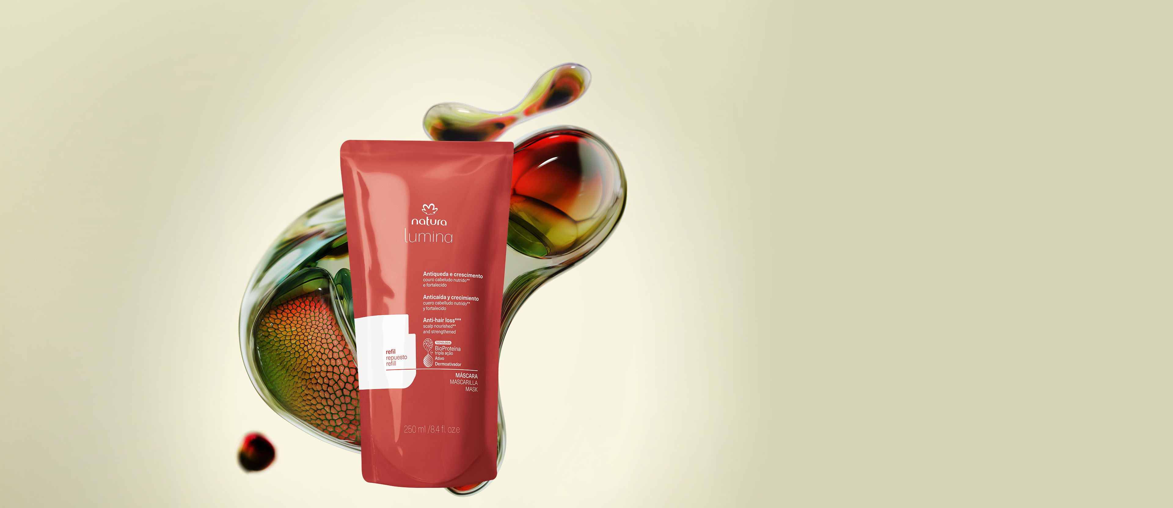 Repuesto Máscara antiquiebre Anticaída Y Crecimiento