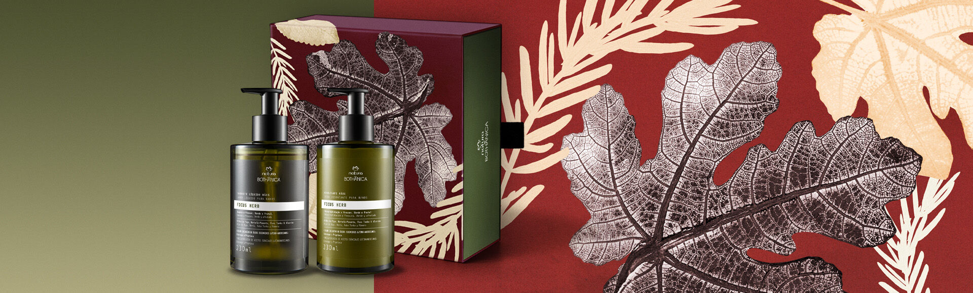 Conjunto Natura Bothânica Ficus Hierba