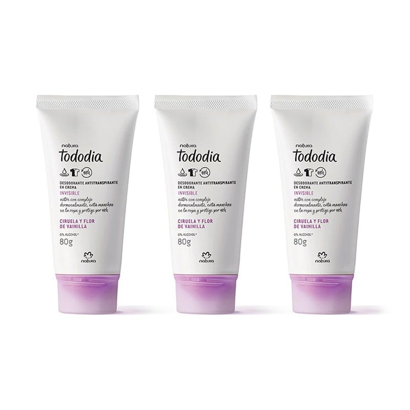 Kit Deo Crema Tododia Ciruela y Flor de vainilla