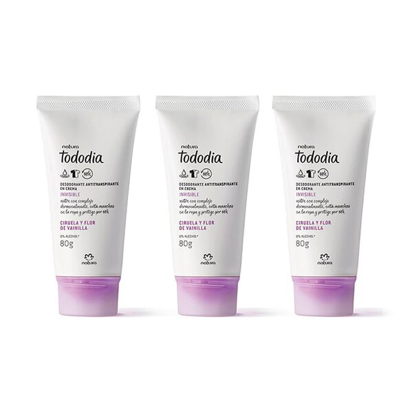 Kit Deo Crema Tododia Ciruela y Flor de vainilla