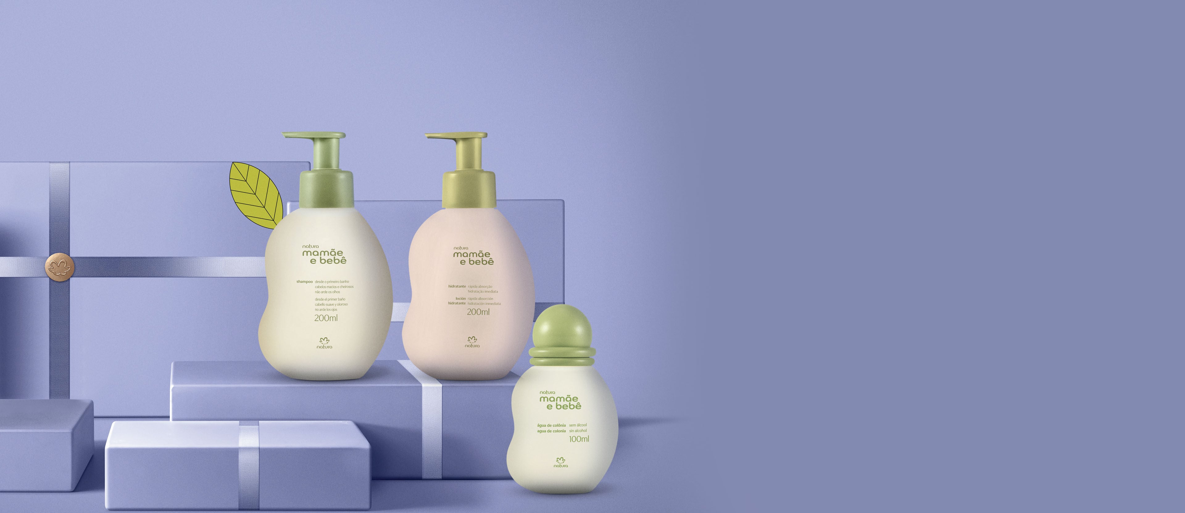Regalo Niños Shampoo, Colonia e Hidratante Mamá y Bebé