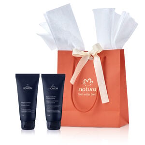 Regalo Padres Gel para Afeitar + Bálsamo Homem Barba