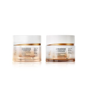 Regalo Madres Rutina Antiseñales +60 (1 crema de día + 1 crema de noche)