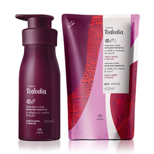 Kit Crema y Repuesto Tododia Cereza Negra y Praliné