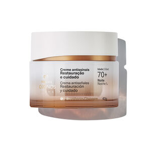 Crema antiseñales​ Restauración y cuidado Chronos 70+ noche - 40 g