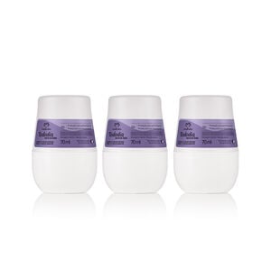 Kit Desodorante Antitranspirante Roll-on Tododia Mora y Flor de Durazno (3 unidades)