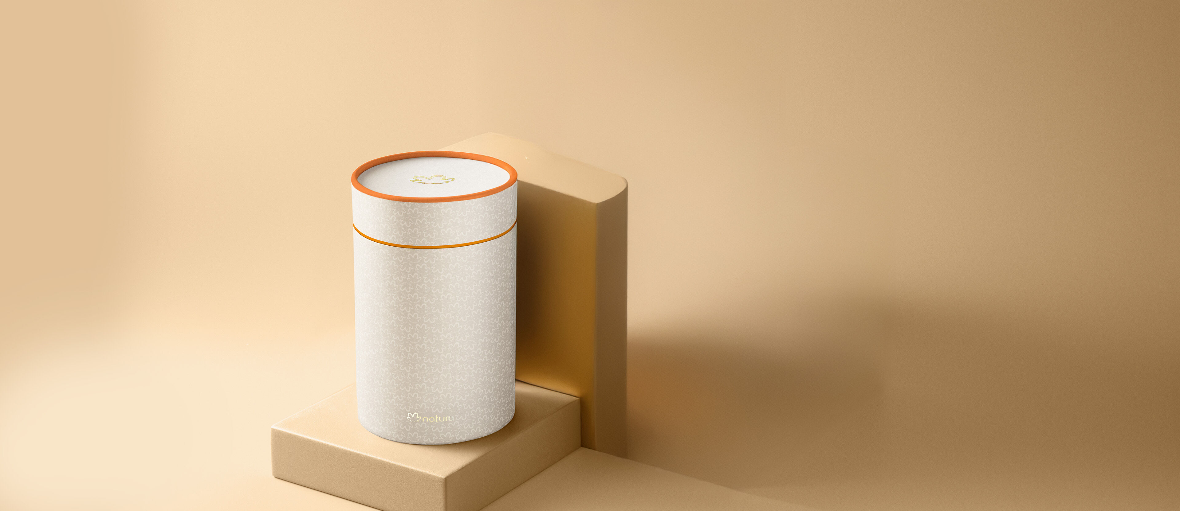 Caja de regalo redonda