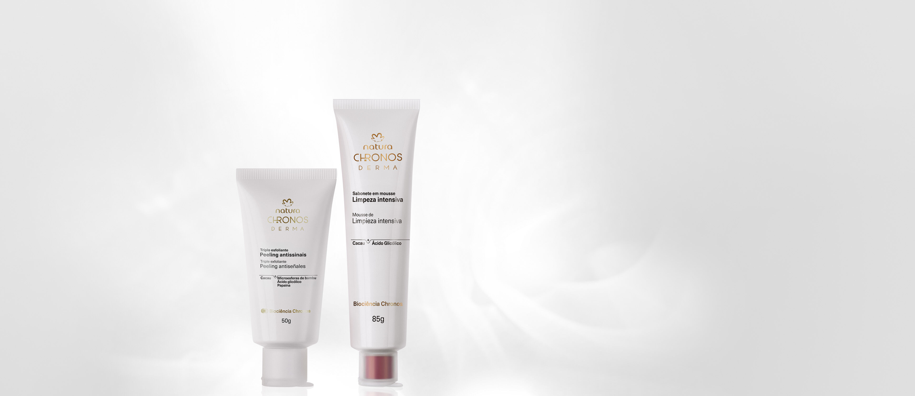 Kit Limpieza y Peeling Chronos Derma (2 productos)