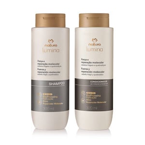 Kit Shampoo y Acondicionador Lumina Fuerza y Reparación Molecular