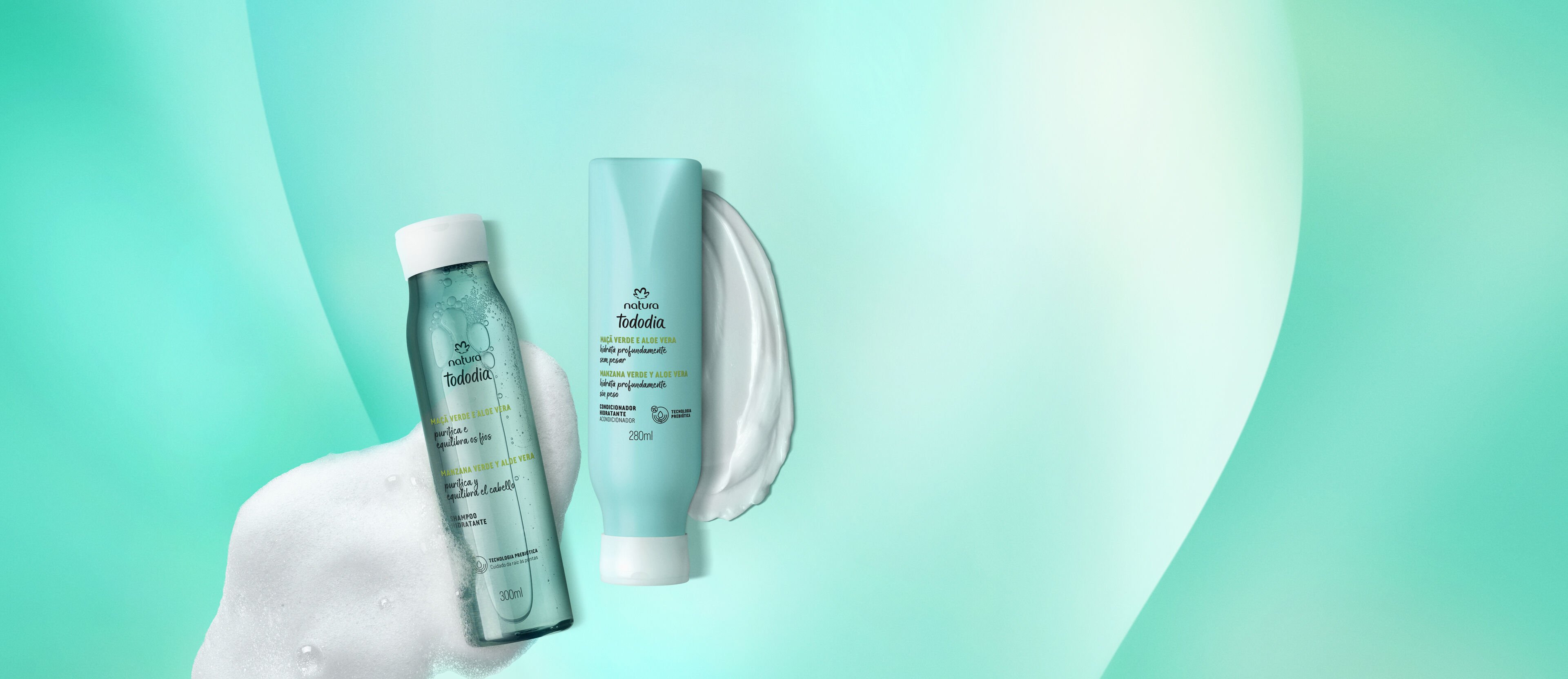 Kit Tododía hidratación manzana verde y aloe vera básico