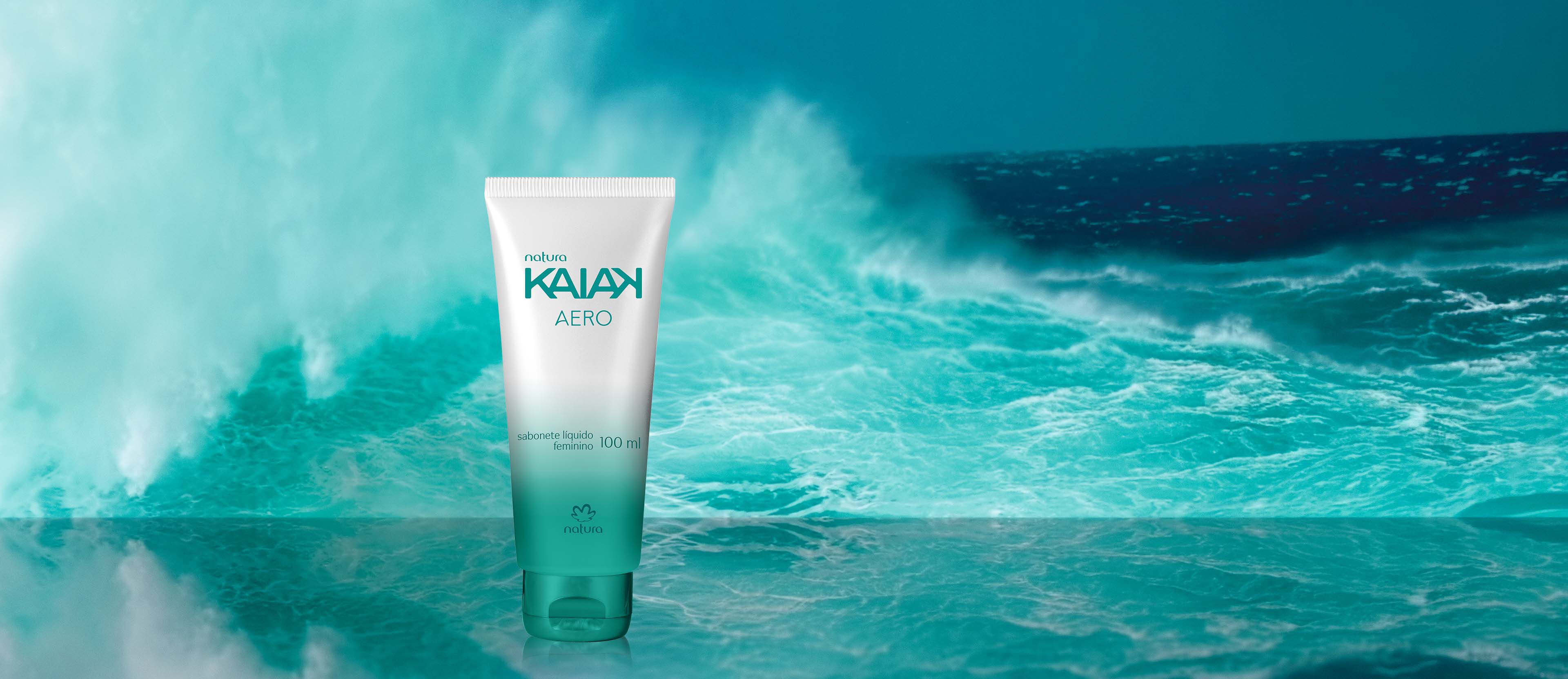 Jabón líquido corporal Kaiak Aero femenino