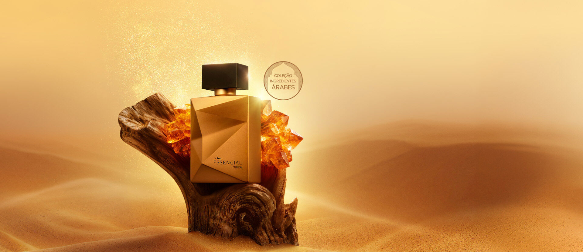 Eau de parfum Essencial Mirra masculino