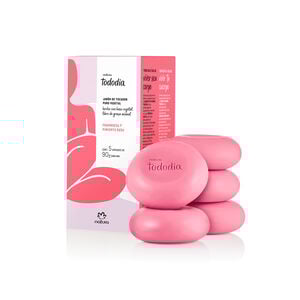 Jabones en barra Tododia frambuesa y pimienta rosa