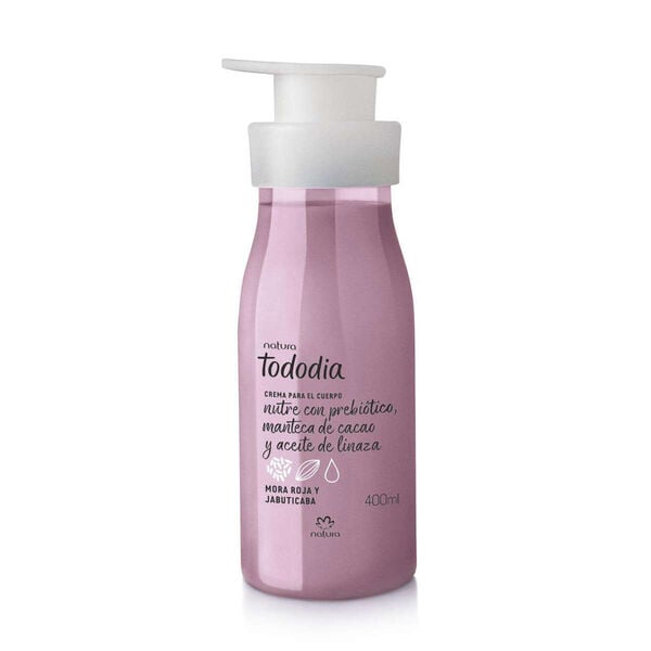 Crema nutritiva corporal Tododia mora roja y jabuticaba