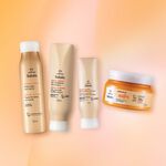 Kit Shampoo, Acondicionador, Mascarilla y Crema para Peinar Tododia Nutrición Durazno y Almendras