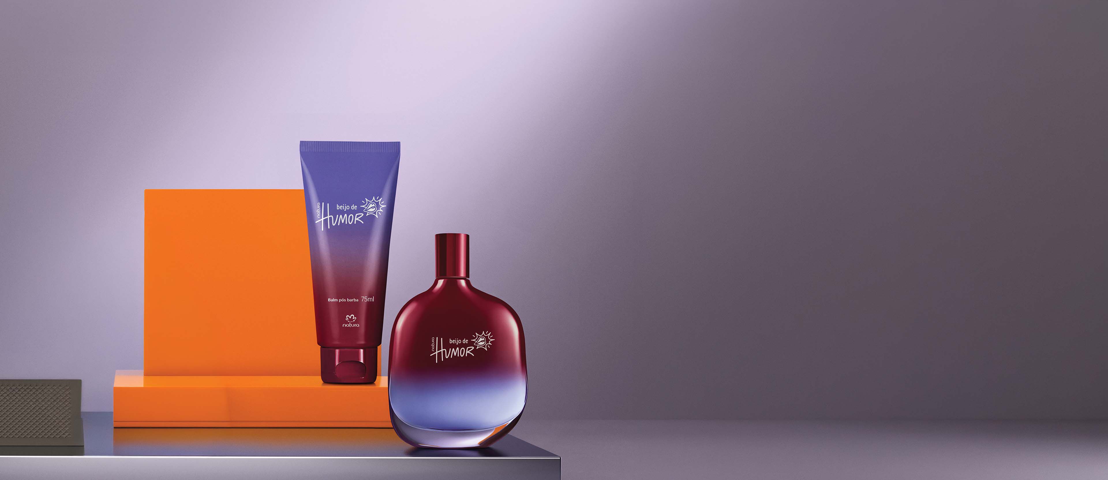 Kit regalo Eau de Toilette + bálsamo barba Beijo de Humor