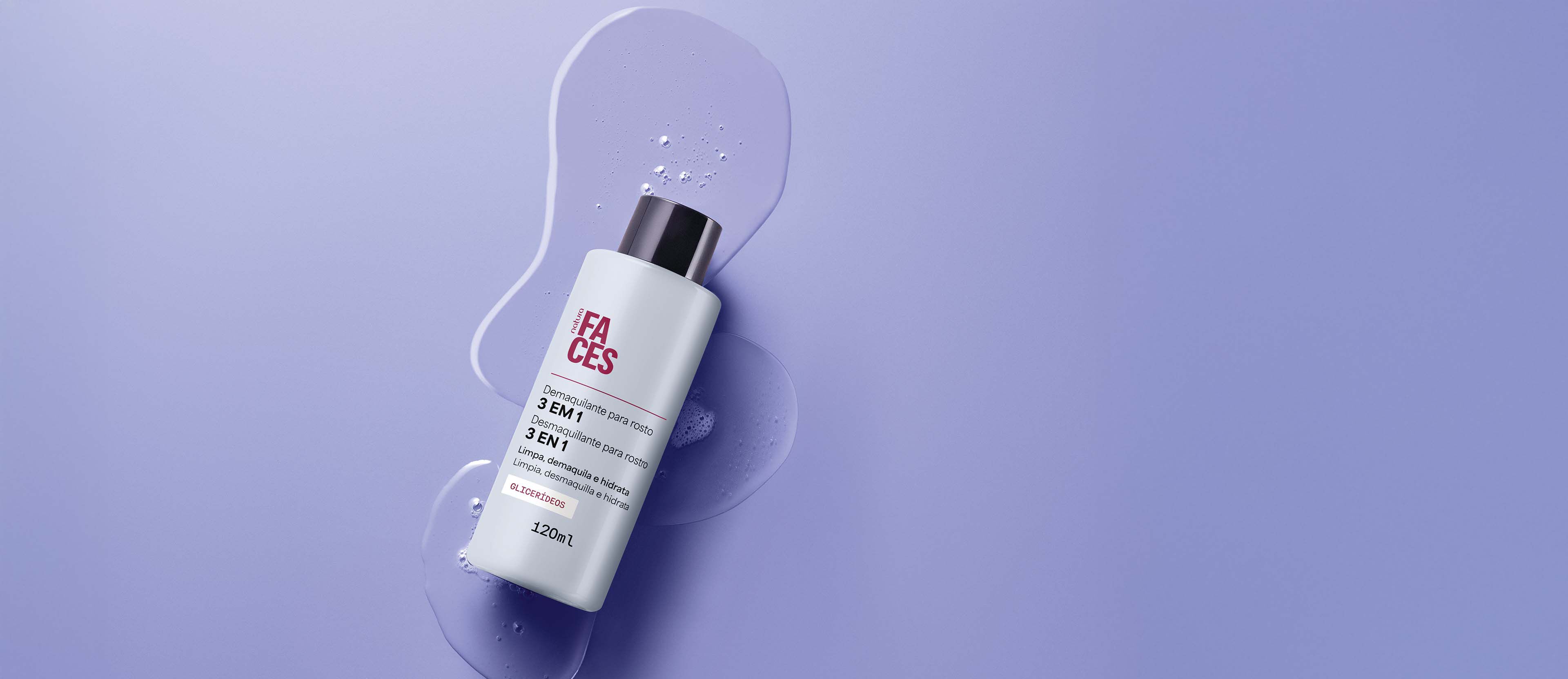 Desmaquillante para rostro Faces