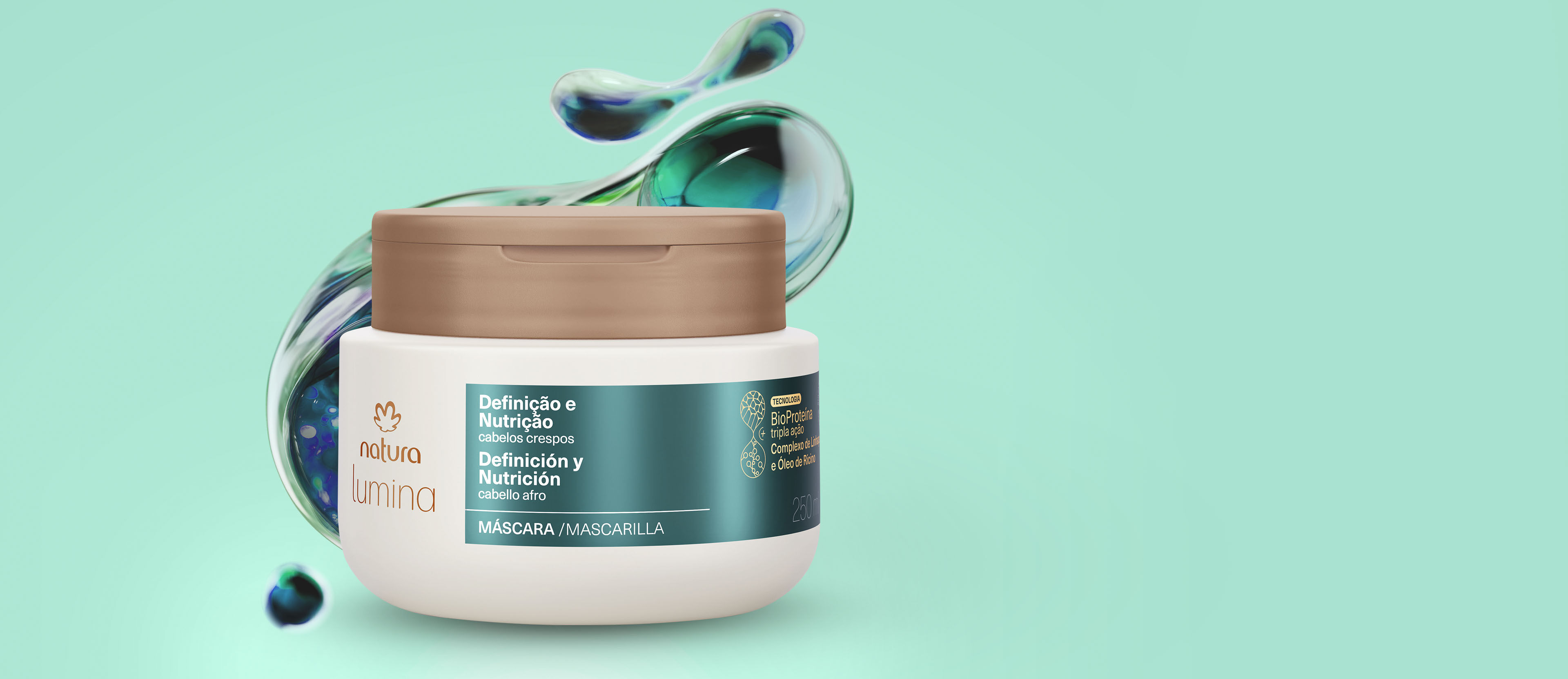 Mascarilla Reconstructora para Definición y Nutrición de Cabello Rizado
