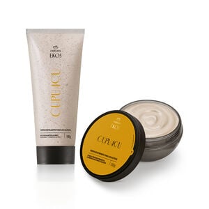 Kit Reafirmante y Exfoliante para Gluteos Ekos Cupuaçu 