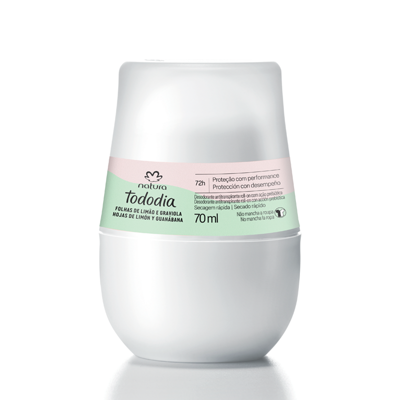 Desodorante antitranspirante Roll-on Hojas de limón y guanábana