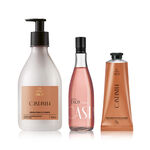 Kit Crema para Cuerpo, Manos y Frescor Natura Ekos Castanha