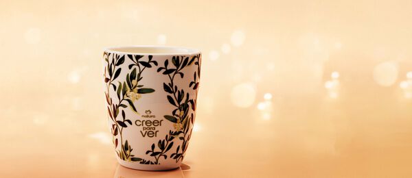 Taza de Cerámica Creer Para Ver