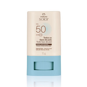 Protector Solar Facial en Barra FPS 50 Natura Solar 15 g