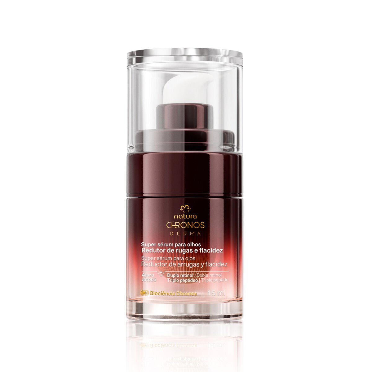 Súper sérum para ojos reductor de arrugas y flacidez