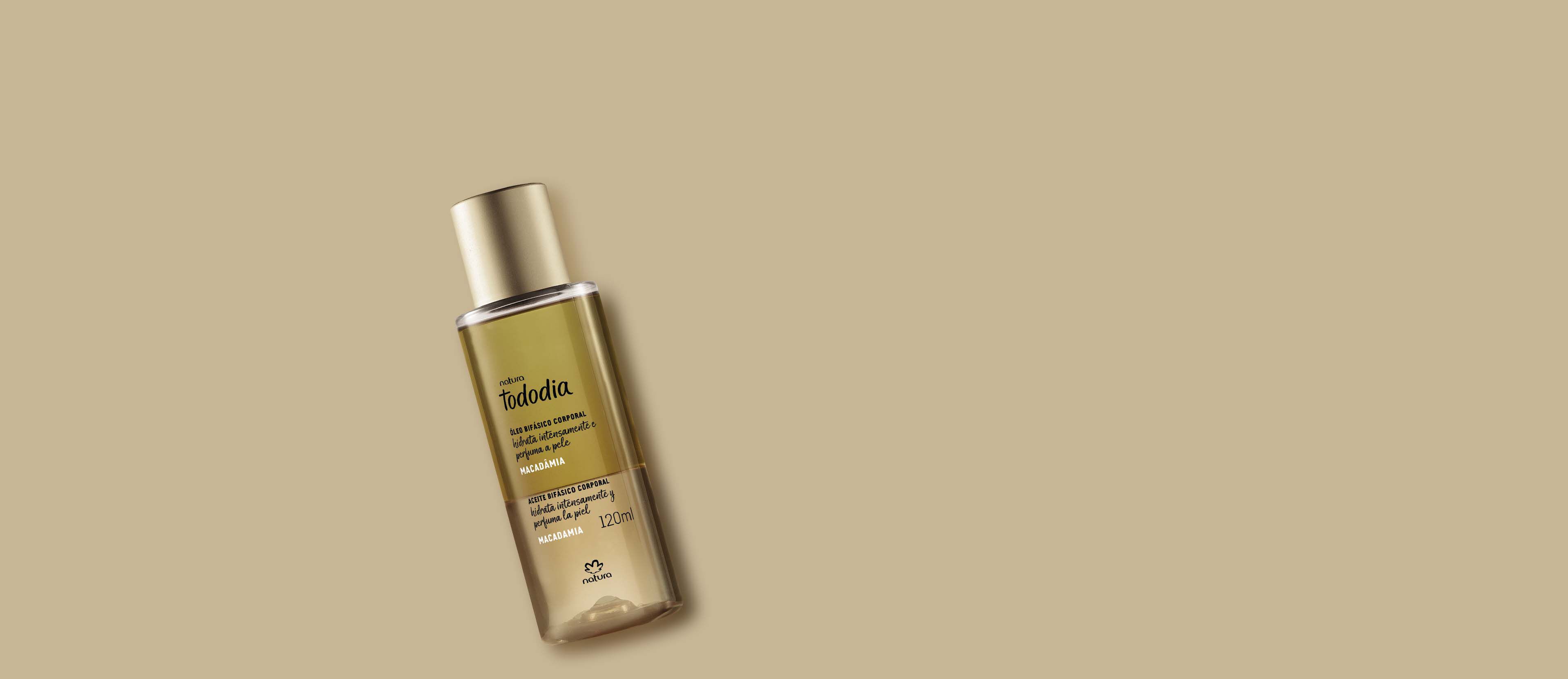 Aceite bifásico corporal Tododia Macadamia