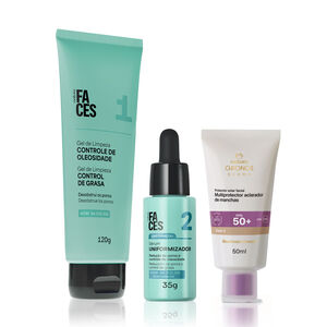 Kit Faces y Chronos Derma FPS Solar Color 2 (3 productos)