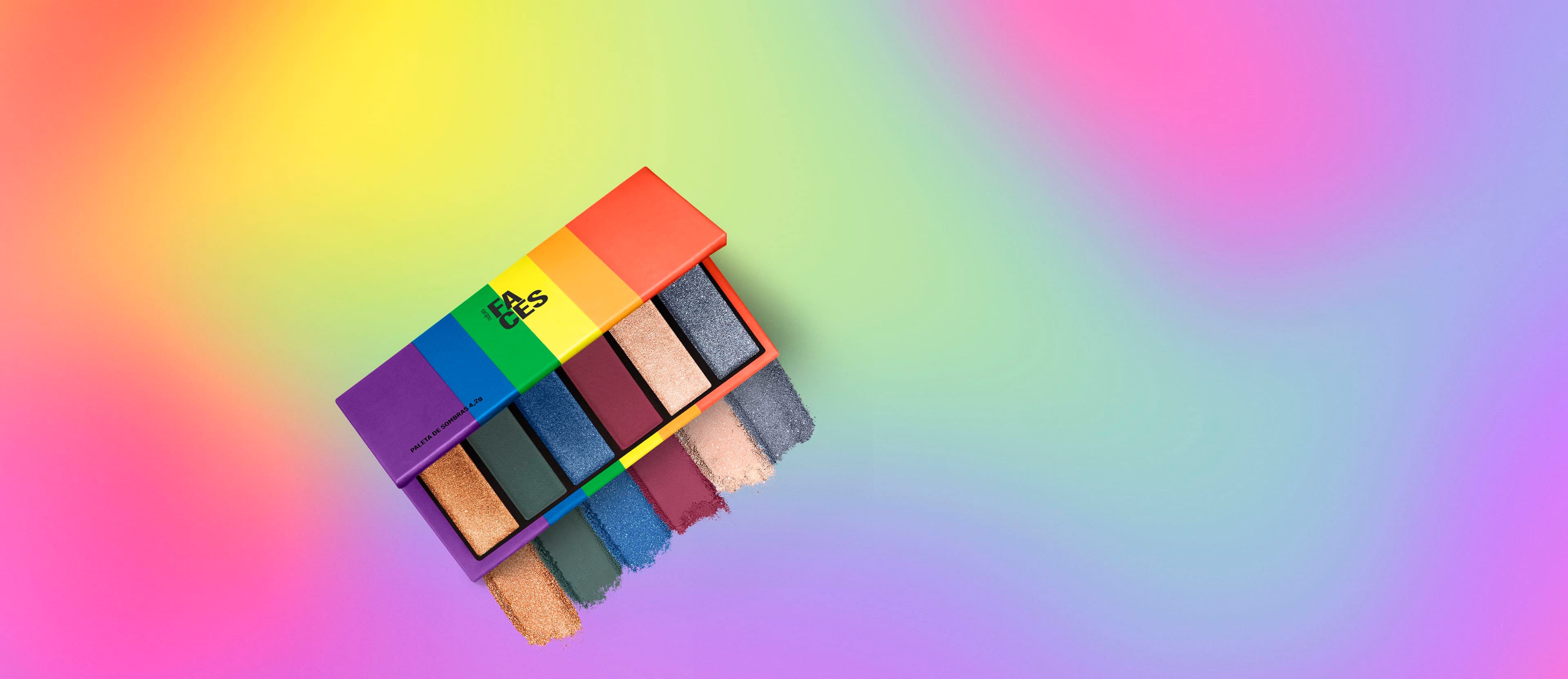 Paleta de Sombras Faces