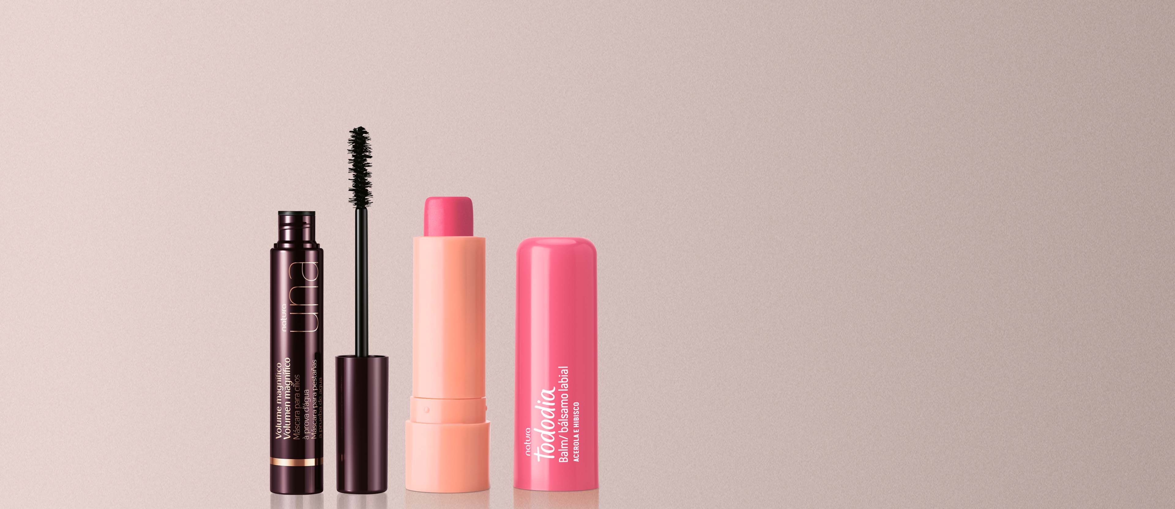Kit Bálsamo Labial Tododia y Máscara para Pestañas Una (2 productos)